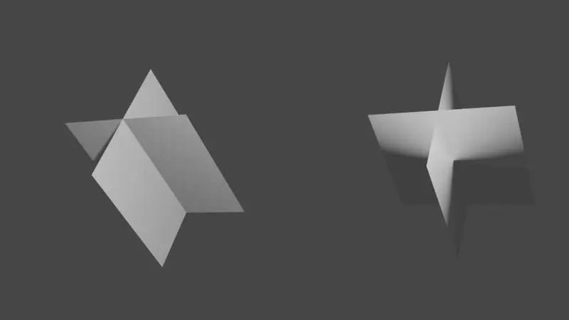 Example of two models, one with normal edit, the other without - the one without is more smooth