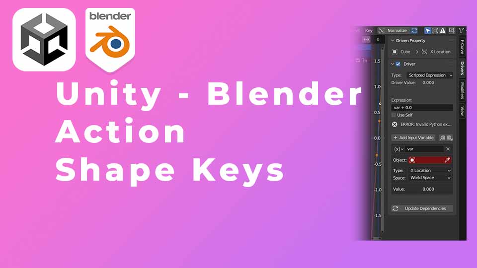 How to add Shape Keys via the Action Editor for Unity