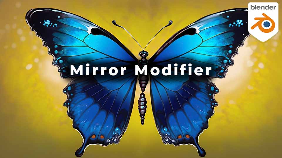How to use the Mirror Modifier in Blender